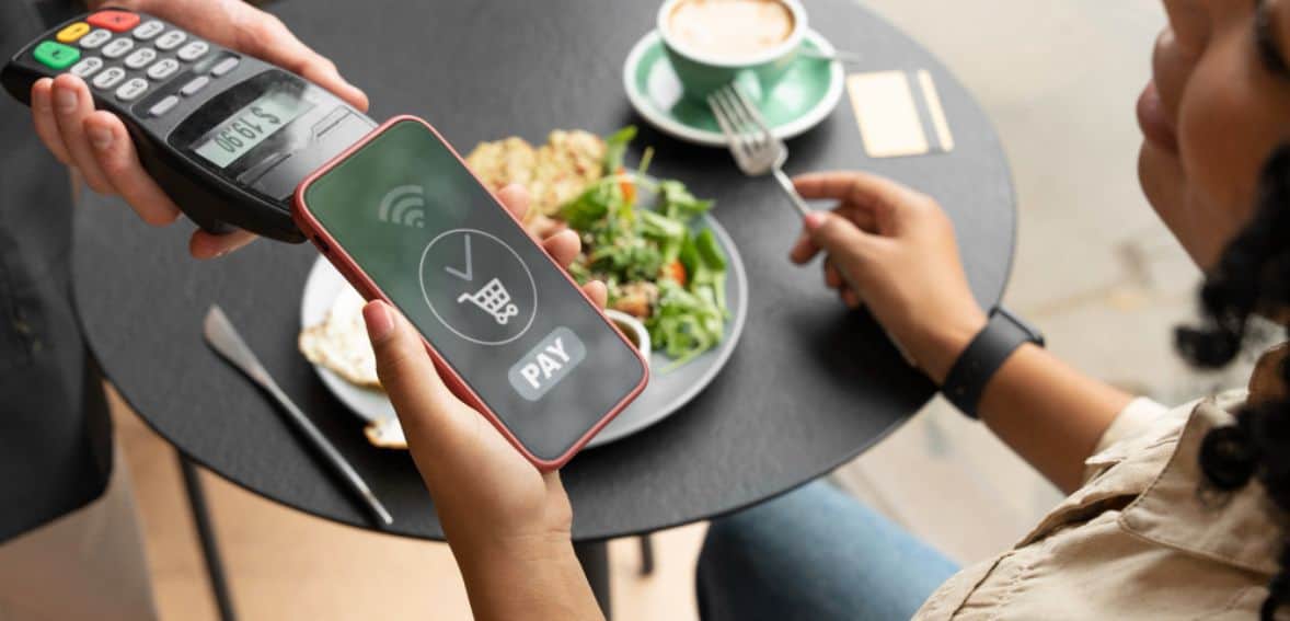 Customers using Contactless payment